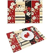 新品　バーレイBurleigh 花柄ランチョンマット 4枚セット 楽天市場】ランチョンマット 4枚セット ブランド おしゃれ